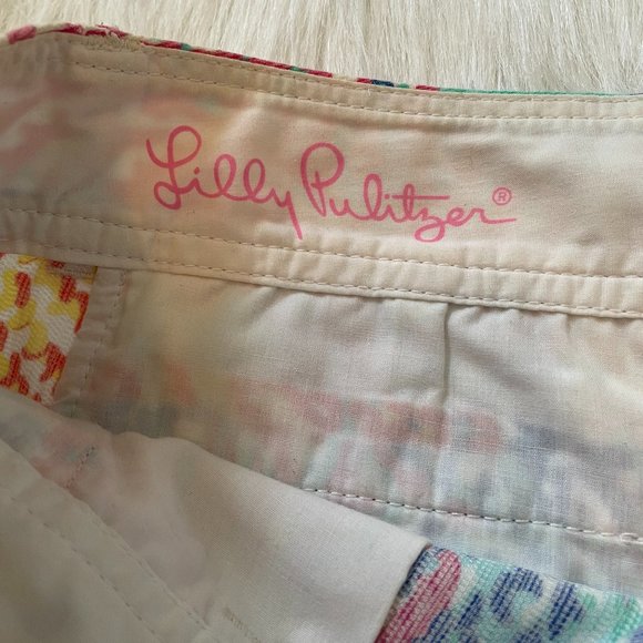 Lilly Pulitzer Callahan Shorts B1254 - Picture 4 of 7